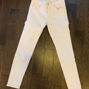 White jeans